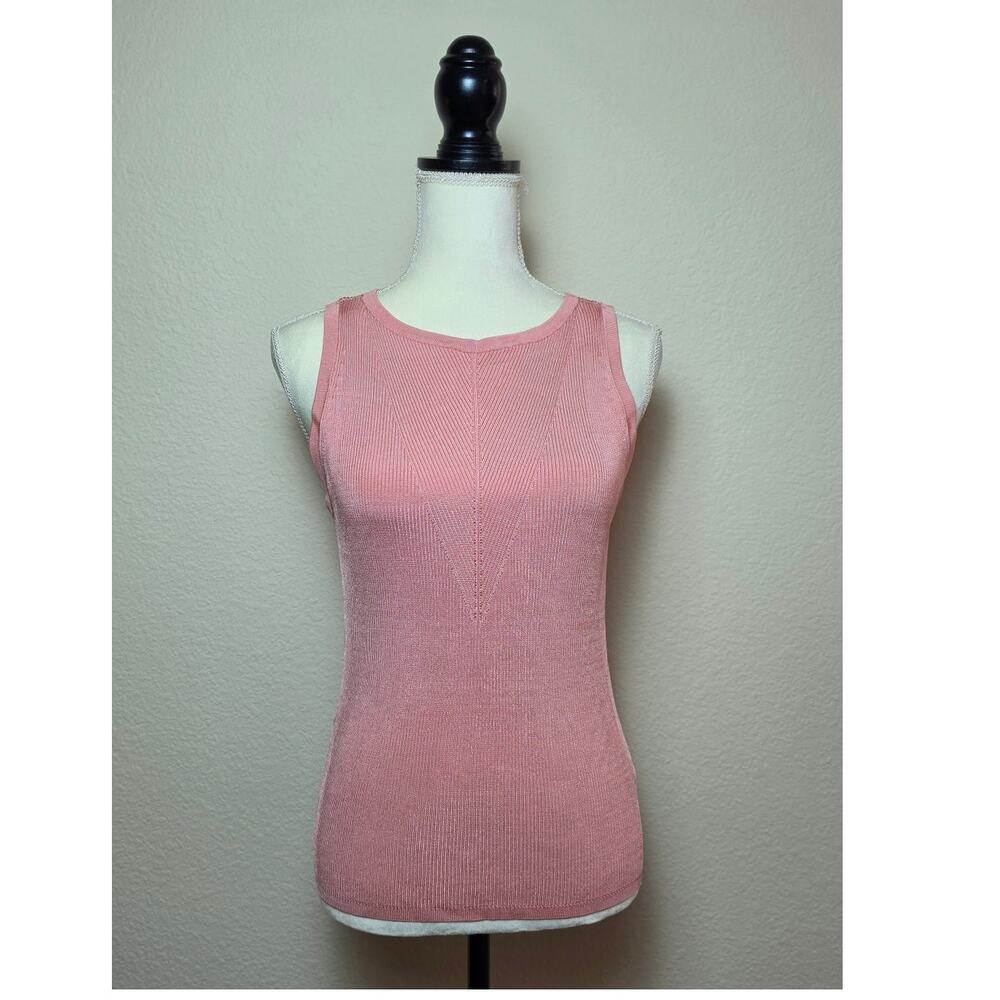White House Black Market Tank Pink Medium